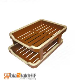 کازیه دو طبقه پلاستیکی