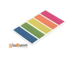 کاغذ یادداشت چسب دار Rainbow بسته 100 عددی