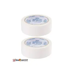نوار چسب کاغذی 16yardپهنای 4 سانتی متر بسته 2 عددی آبریل