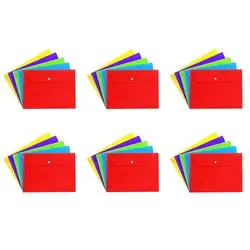 پوشه دکمه دار مدل A4 بسته 60 عددی