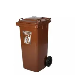 سطل زباله پلاستیکی سبلان 100 لیتری