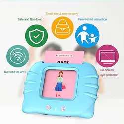 فلش کارت گویا آموزش زبان انگلیسی CARD EARLY EDUCATION DEVICE