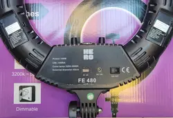 رینگ لایت هیرو Hero FE-480 (45 سانتی متر 100 وات)