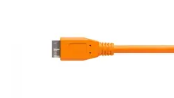 کابل یو اس بی تتر تولز Tether Tools TetherPro USB 3.0 Male Type-A to USB 3.0 Micro-B Cable (Orange) CU5454