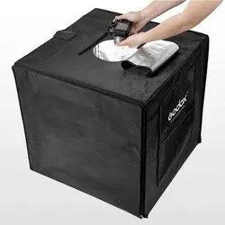 خیمه نور ال ای دی دار 40 سانتی متر گودگس (3 لامپ ال ای دی)