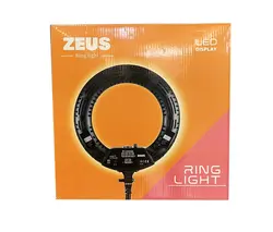 رینگ لایت زئوس ZEUS SY-3161 III (45 سانتی متر 96 وات) همراه با سه پایه