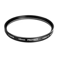 فیلتر لنز عکاسی یو وی کانن canon UV 58mm filter