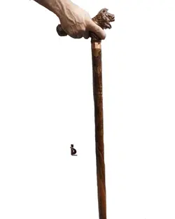 عصا چوبی منبتکاری