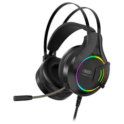 هدفون مخصوص بازی ایکس او مدل GE-04 با نور RGB