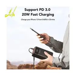 پاوربانک کمپینگ وگر مدل VEGER Tank Lite 50000mAh 22.5W Camping Power Bank