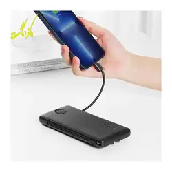 پاوربانک برند ورورک مدل VRURC ۱۰۰۰۰mAh Portable Charger with Built-In Cables and AC Wall Plug