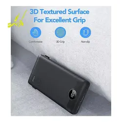 پاوربانک برند ورورک مدل VRURC ۱۰۰۰۰mAh Portable Charger with Built-In Cables and AC Wall Plug