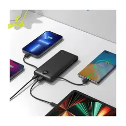 پاوربانک برند ورورک مدل VRURC ۱۰۰۰۰mAh Portable Charger with Built-In Cables and AC Wall Plug