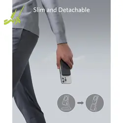 استند و پاوربانک وایرلس انکر Anker 633 Magnetic Wireless Charger MagGo B25A72