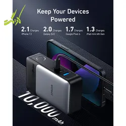 پاوربانک 2 در 1 انکر Anker 733 Power Bank GaNPrime PowerCore 65W A1651