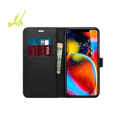 کاور آیفون iPhone 11 Pro اسپیگن مدل Wallet S Saffiano