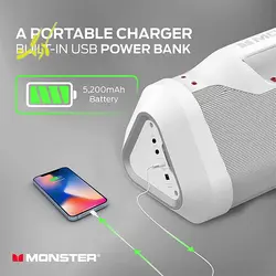 اسپیکر بلوتوث مانستر Monster Blaster 3.0