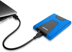 هارد دیسک خارجی ای دیتا مدل HD650  با ظرفیت ۱ ترابایت