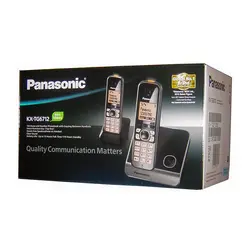 گوشی تلفن بی سیم پاناسونیک مدل KX-TG6712