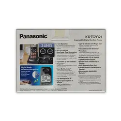 گوشی تلفن بی سیم پاناسونیک مدل KX-TG9321