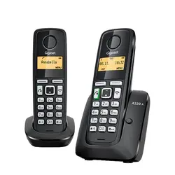 گوشی تلفن بی سیم گیگاست مدل A220A Duo