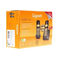 گوشی تلفن بی سیم گیگاست مدل A220A Duo