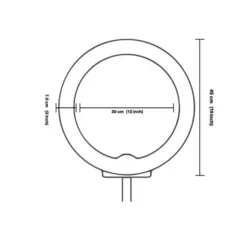 رینگ لایت CK-480 II