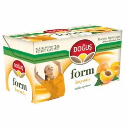 دمنوش لاغری فرم زردآلو 20 عددی دوغوش