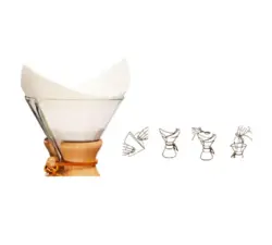 فیلتر کاغذی قهوه کمکس 40 تایی