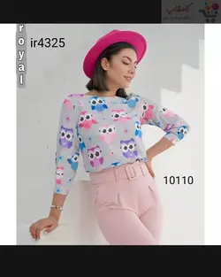 شومیز طرح جغد