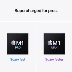 مک بوک پرو 14 اینچ مدل MKG R3 / M1 pro رم 16 حافظه 512GB SSD