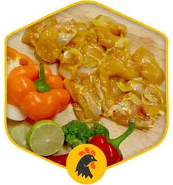 جوجه کباب زعفرانی ران