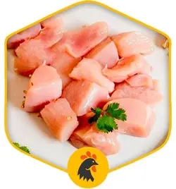 گوشت خورشتی سینه مرغ(جوجه بدون ادویه)