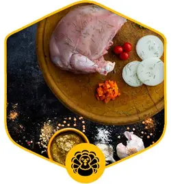 سینه بوقلمون بی استخوان ( استیکی )