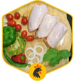 سرفیله ران مرغ(مغز ران باپوست)