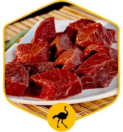 گوشت خورشتی شترمرغ