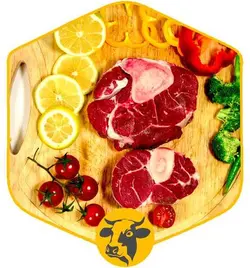 ماهیچه گوساله با استخوان(اسوبوکو)