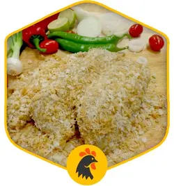 شنیتسل فیله مرغ اسپایسی