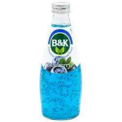 نوشیدنی باطعم بلوبری B&K