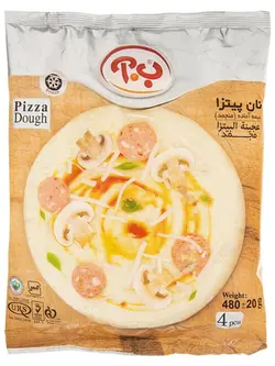 نان پیتزا ب.آ (منجمد)