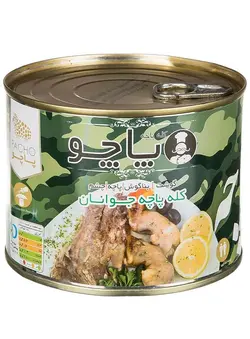 کنسرو کله پاچه جوانان گوسفند