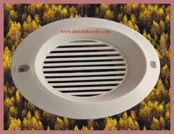 دریچه تهویه گرد مدل خطی پلاستیکی