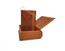 قرآن  چرم معطر جعبه دار