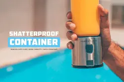 آبمیوه گیری و همزن پرتابل و شارژی Powerology مدل6 Blades