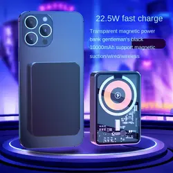 پاور بانک MAGESAFE گرین لاین مدل Transparent با ظرفیت 10000mAh - داتیس مارکت