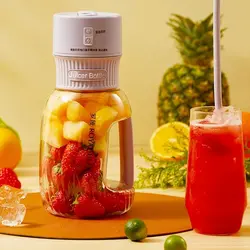 جویسر شارژی قابل حمل شیائومی مدل Fresh bottle seenee با ظرفیت 1 لیتر - داتیس مارکت