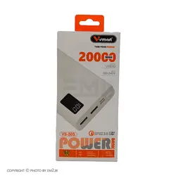 پاوربانک وی اسمارت مدل Vs50 ظرفیت 20000 میلی‌آمپر ساعت