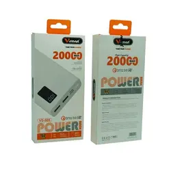 پاوربانک وی اسمارت مدل Vs50 ظرفیت 20000 میلی‌آمپر ساعت