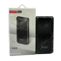 پاوربانک ترانیو مدل F6 ظرفیت 20000 میلی‌آمپر ساعت