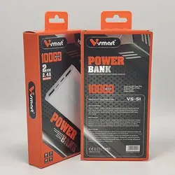 پاوربانک وی اسمارت مدل Vs51 ظرفیت 10000 میلی‌آمپر ساعت